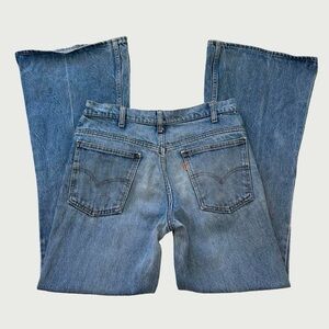 Vintage Orange Tab Levi's Big Bells Jeans
